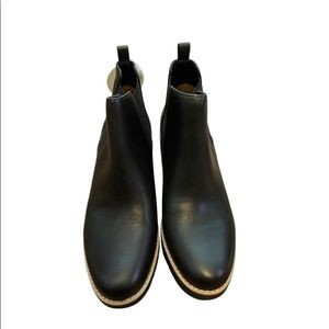 NWT-Black Caslon Joshua Water Resistant Leather Bootie